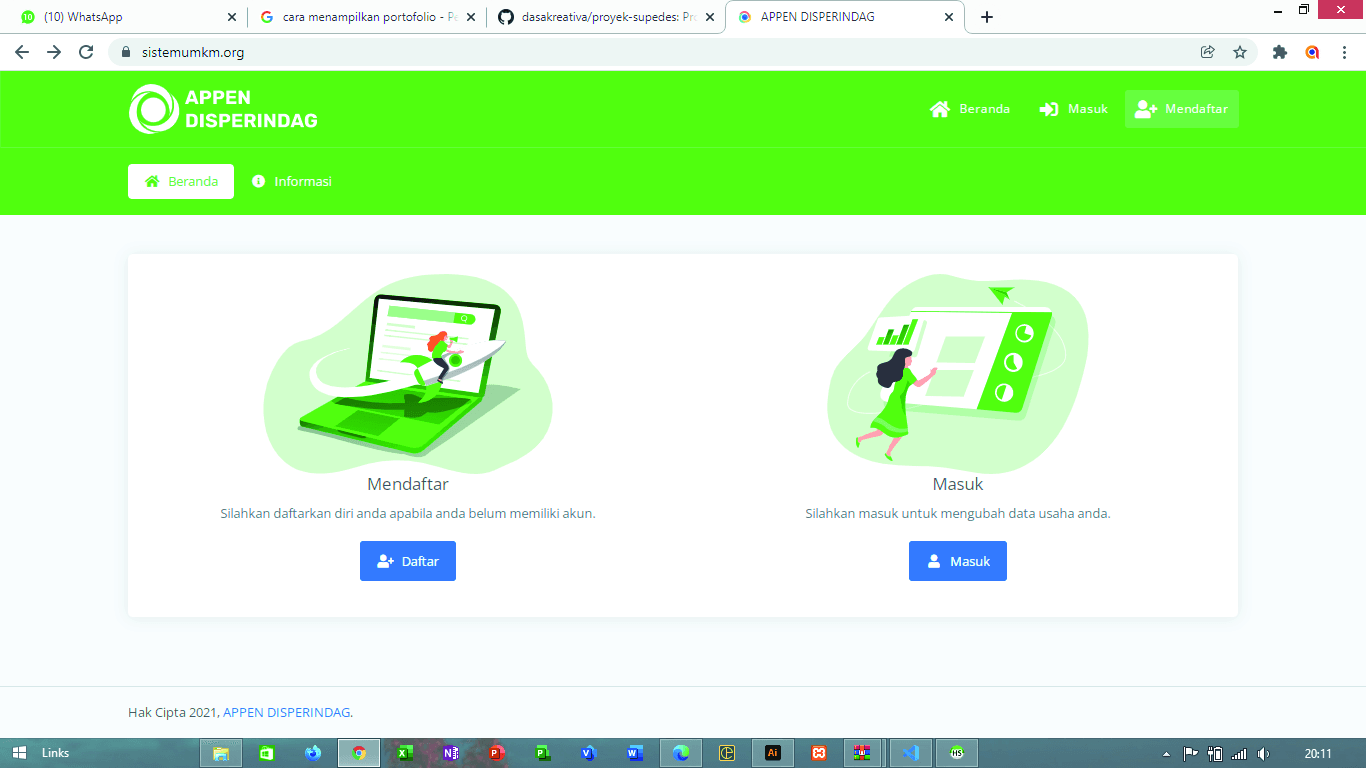 Mas Adi Website