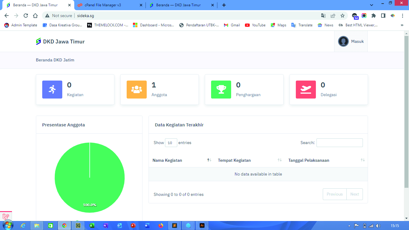 Mas Adi Website