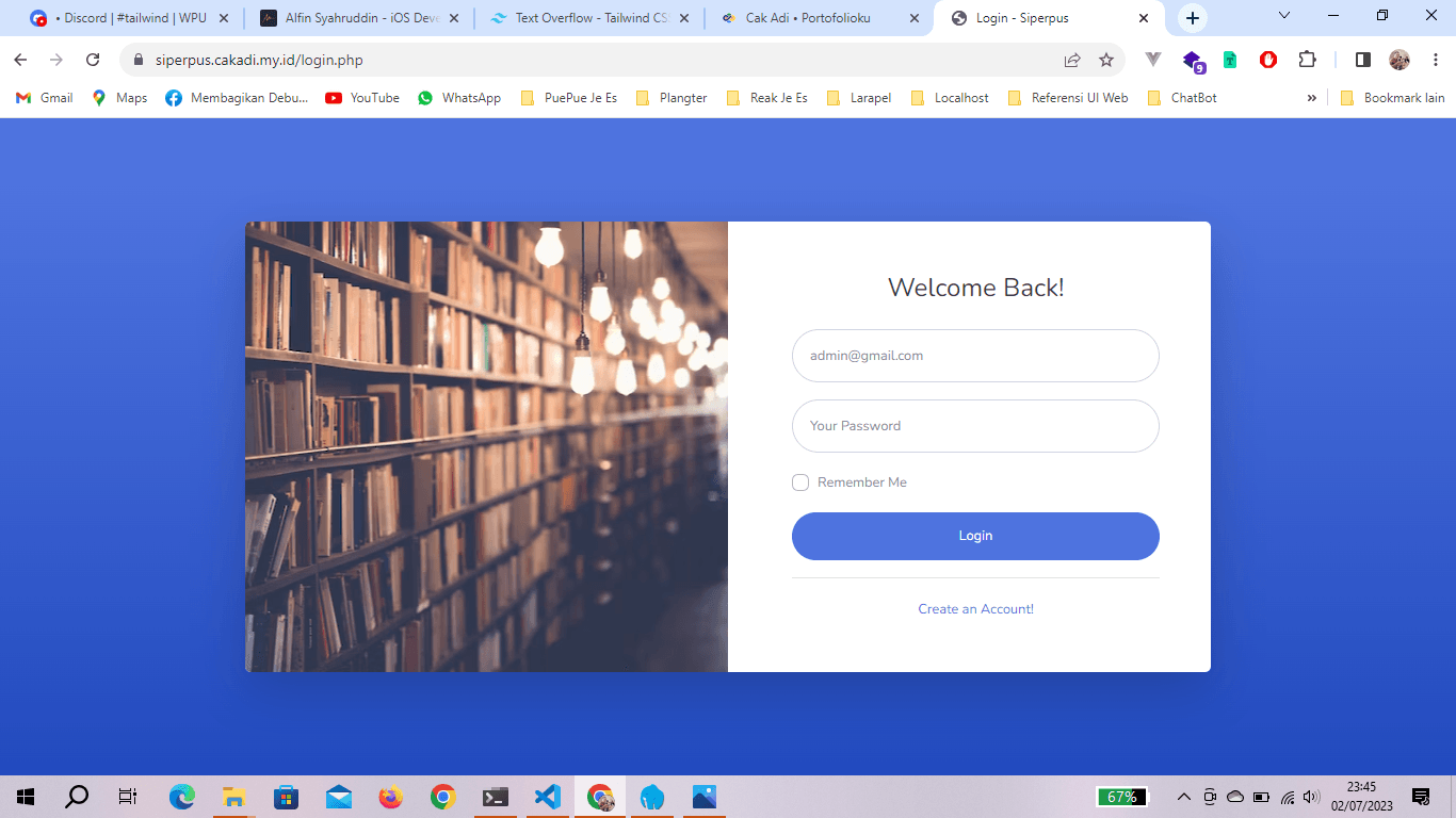Mas Adi Website
