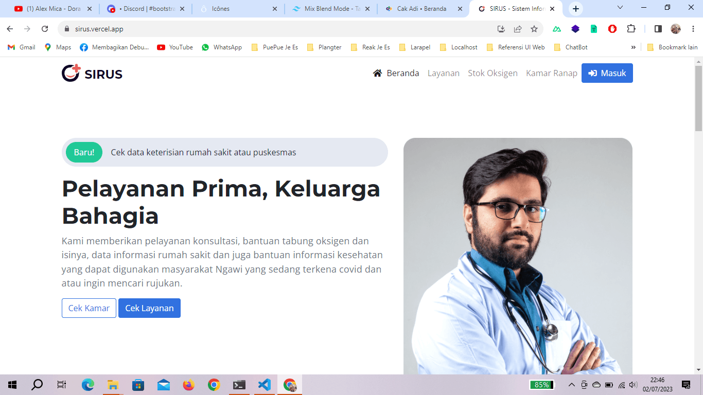 Mas Adi Website